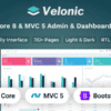 Velonic – ASP.Net Core & MVC 5 Admin & Dashboard Template