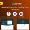 Zoric – Astro.js & Bootstrap Responsive Landing Page Template