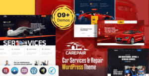 Carepair – Car Service & Auto Repair WordPress Theme