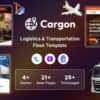 Cargon – Logistics, Cargo & Transportation Flask Template