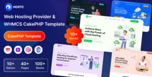 Hostc – Web Hosting Provider & WHMCS CakePHP Template
