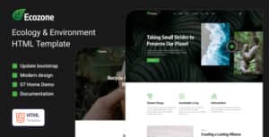 Ecozone – Ecology & Environment Template