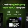 Agenko – Creative Digital Agency React NextJS Template