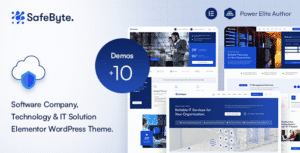 Safebyte – Technology & IT Solutions WordPress Theme