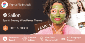 Sailon – Spa & Beauty Salon WordPress Theme