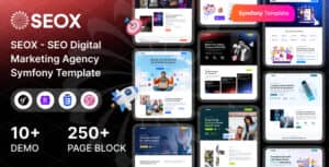 SEOX – SEO & Digital Marketing Agency Symfony Template