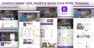 Comfort Home – Old, Health & Senior Care HTML Template