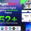 AgenRiver – Creative Digital Agency WordPress Theme