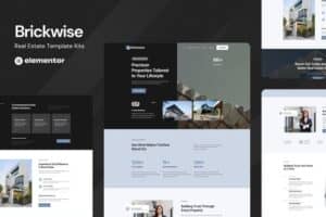 Brickwise – Real Estate Elementor Template Kit