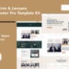 LawAlfa – Law Firm & Lawyers Elementor Pro Template Kit