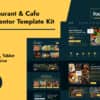 Food Alfa – Restaurant & Cafe Elementor Pro Template Kit