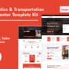 CargoAlfa – Logistics & Transportation Services Elementor Pro Template Kit