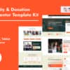 DonateAlfa – Charity & Donation Elementor Pro Template Kit