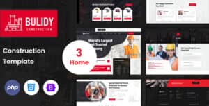 Bulidy – Construction & Business PHP Template
