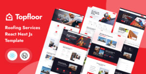 Topfloor – Roofing Services React Next Js Template