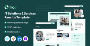 Itco – IT Solutions & Services React JS Template