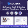 SolTeck – Software, Startup & SaaS Landing WordPress Theme