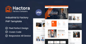 Hactora – Industry & Factory PHP Template