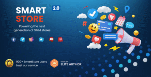 SmartStore – SMM Store Script