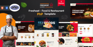 Fresheat – Food & Restaurant PHP Template