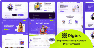 Digtek | Digital Marketing Agency Php Template
