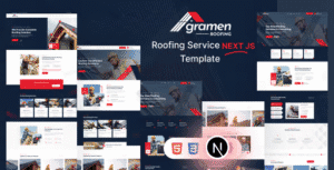 Gramen – Roofing Services NEXT JS Template