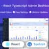 Dashlot – Typescript React Admin Panel Dashboard Template