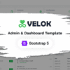 Velok – Bootstrap Admin Dashboard UI Kit Template