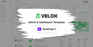 Velok – Bootstrap Admin Dashboard UI Kit Template
