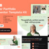 WriterLine – Writer Portfolio Elementor Template Kit