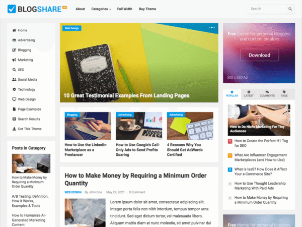 BlogShare Pro