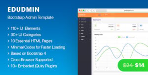 EKUDMIN – Responsive Admin Dashboard HTML5 template