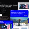 KlipSeni – Personal CV Video Editor Elementor Template Kit