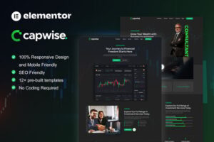 CapWise – Trading & Investment Elementor Pro Template Kit