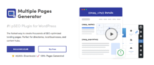 Multiple Pages Generator by Themeisle (Premium)