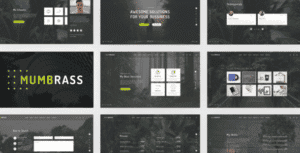 Mumbrass – Full Screen Personal Portfolio HTML Template