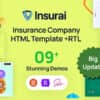 Insurai – Insurance Company HTML Template + RTL