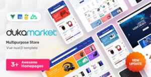 DukaMarket – Multipurpose eCommerce Vue Nuxt 3 Template