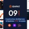 Ishpat – Construction HTML Template