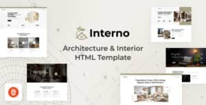 Interno – Architecture & Interior HTML Template