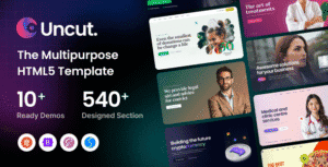 Uncut – The Multipurpose HTML5 Template