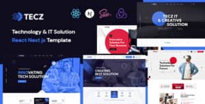 Tecz – IT Solutions & Technology React Next js Template