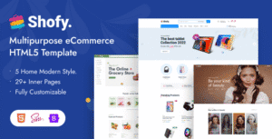 Shofy – Multipurpose eCommerce HTML Template