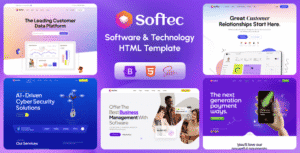 Softec – Software & Technology HTML Template