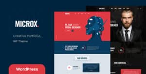 Microx – Personal Portfolio WordPress Theme + RTL