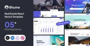 Bhume – Real Estate React NextJs Template