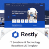 Restly – IT Solutions & Technology React Next js Template