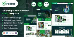 Poolito – Cleaning Service HTML Template