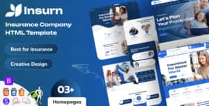 Insurn – Insurance Company HTML Template