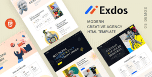 Exdos – Creative Agency HTML Template